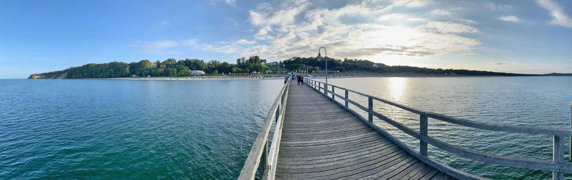 Ferienwohnung Mit Meerblick Und Sauna Goehren  Buitenkant foto